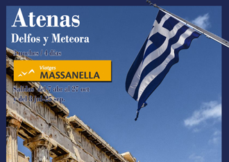 Tour Atenas Delfos Meteora - Salidas desde Mallorca